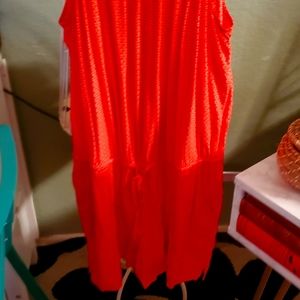 Orangish Summer Romper